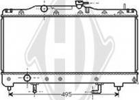 Diederichs DCM3181 - Радиатор, охлаждение двигателя autospares.lv