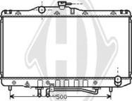 Diederichs DCM3183 - Радиатор, охлаждение двигателя autospares.lv