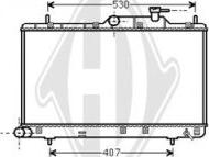 Diederichs DCM3729 - Радиатор, охлаждение двигателя autospares.lv