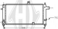 Diederichs DCM2562 - Радиатор, охлаждение двигателя autospares.lv