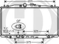 Diederichs DCM2179 - Радиатор, охлаждение двигателя autospares.lv