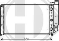 Diederichs DCM2846 - Радиатор, охлаждение двигателя autospares.lv