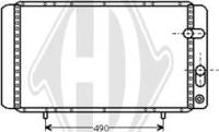 Diederichs DCM2847 - Радиатор, охлаждение двигателя autospares.lv