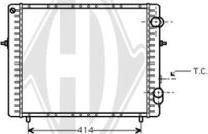 Diederichs DCM2859 - Радиатор, охлаждение двигателя autospares.lv