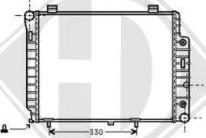 Diederichs DCM2349 - Радиатор, охлаждение двигателя autospares.lv