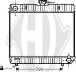 Diederichs DCM2310 - Радиатор, охлаждение двигателя autospares.lv