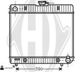 Diederichs DCM2311 - Радиатор, охлаждение двигателя autospares.lv