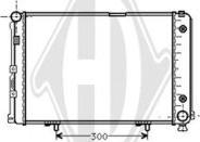 Diederichs DCM2333 - Радиатор, охлаждение двигателя autospares.lv