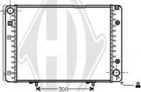 Diederichs DCM2326 - Радиатор, охлаждение двигателя autospares.lv