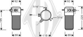 Diederichs DCT1163 - Осушитель, кондиционер autospares.lv