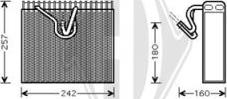 Diederichs DCV1091 - Испаритель, кондиционер autospares.lv