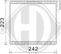 Diederichs DCV1041 - Испаритель, кондиционер autospares.lv