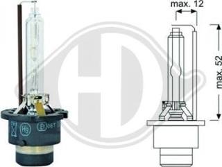 Diederichs LID10001 - Лампа накаливания, фара дальнего света autospares.lv