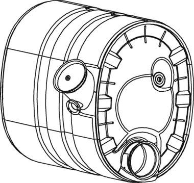 Dinex 64408 - Средний глушитель выхлопных газов autospares.lv