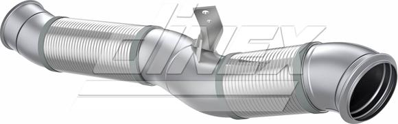 Dinex 6LA001 - Труба выхлопного газа autospares.lv