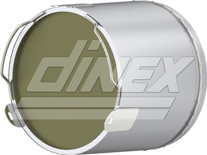 Dinex 6LI000-RX - Сажевый / частичный фильтр, система выхлопа ОГ autospares.lv