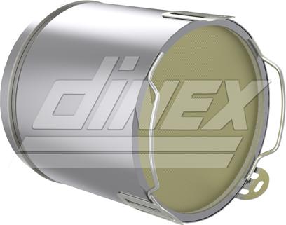 Dinex 6LI001-RX - Сажевый / частичный фильтр, система выхлопа ОГ autospares.lv