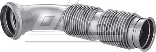 Dinex 2KA021 - Труба выхлопного газа autospares.lv