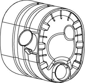 Dinex 80393 - Средний глушитель выхлопных газов autospares.lv