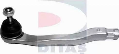 Ditas A2-5539 - Наконечник рулевой тяги, шарнир autospares.lv