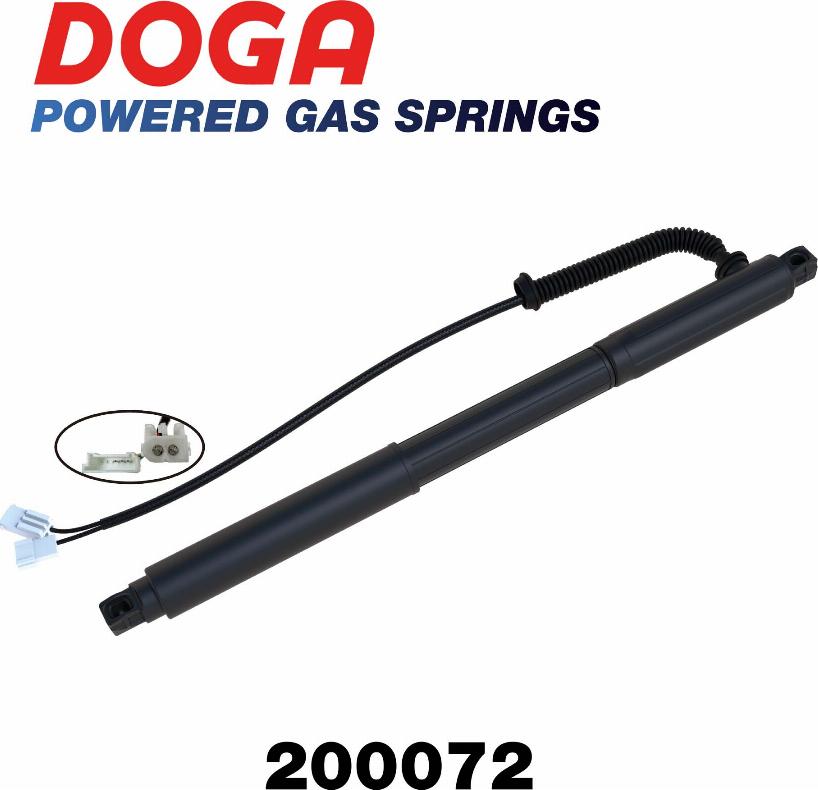 DOGA 200072 - Электромотор, задняя дверь autospares.lv