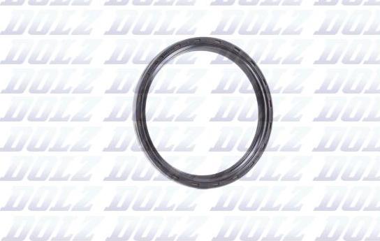 DOLZ 02KCS009 - Уплотняющее кольцо, коленчатый вал autospares.lv