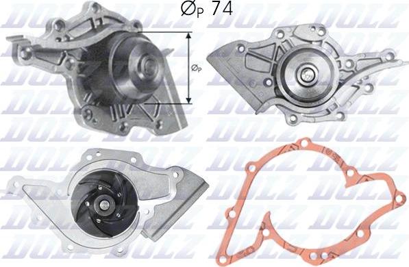 DOLZ A175 - Водяной насос autospares.lv