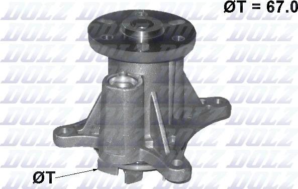 DOLZ C140 - Водяной насос autospares.lv