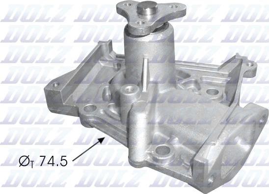 DOLZ K107 - Водяной насос autospares.lv