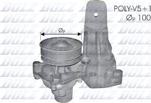 DOLZ L240 - Водяной насос autospares.lv