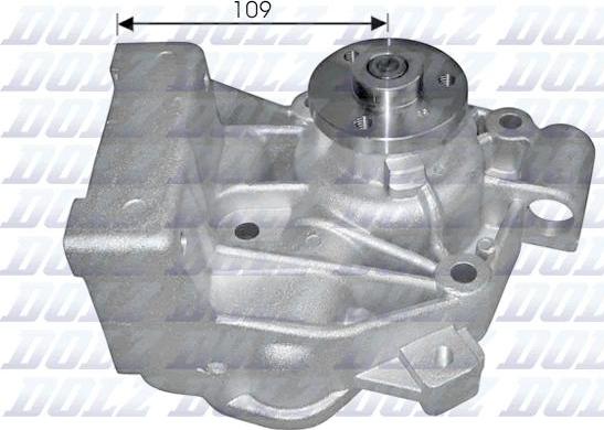 DOLZ S168 - Водяной насос autospares.lv