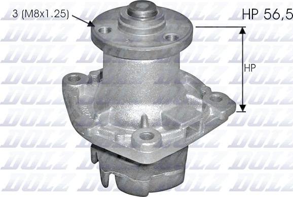 DOLZ S348 - Водяной насос autospares.lv