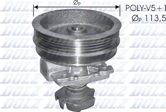 DOLZ S218 - Водяной насос autospares.lv