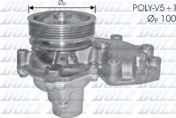 DOLZ S230 - Водяной насос autospares.lv