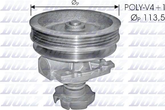 DOLZ S237 - Водяной насос autospares.lv