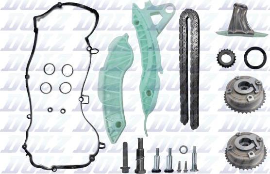 DOLZ SKCB002V - Комплект цепи привода распредвала autospares.lv