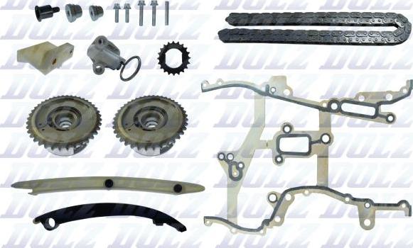 DOLZ SKCO004V - Комплект цепи привода распредвала autospares.lv