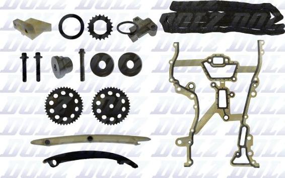 DOLZ SKCO003 - Комплект цепи привода распредвала autospares.lv