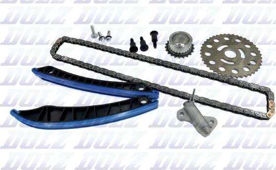 DOLZ SKCR150 - Комплект цепи привода распредвала autospares.lv