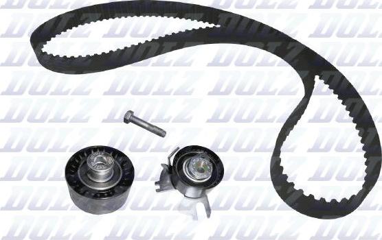 DOLZ SKD106 - Комплект зубчатого ремня ГРМ autospares.lv