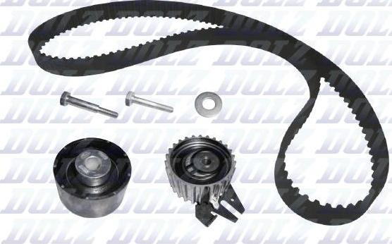 DOLZ SKD114 - Комплект зубчатого ремня ГРМ autospares.lv