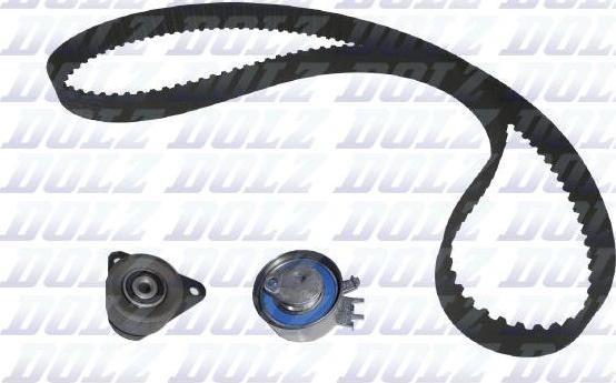 DOLZ SKD115 - Комплект зубчатого ремня ГРМ autospares.lv