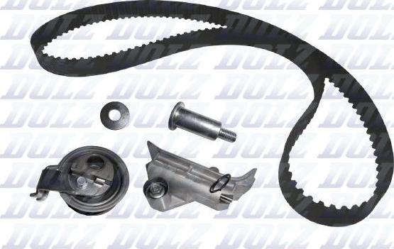 DOLZ SKD110 - Комплект зубчатого ремня ГРМ autospares.lv