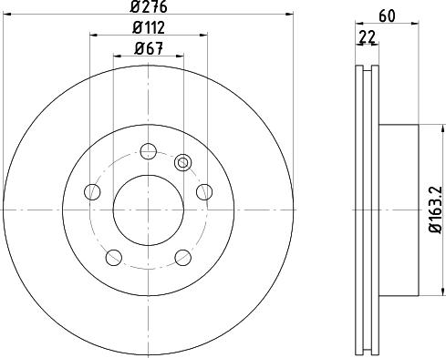 DON CVD565 - Тормозной диск autospares.lv