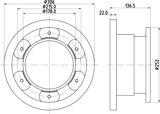 RHIAG PB 0118 - Тормозной диск autospares.lv