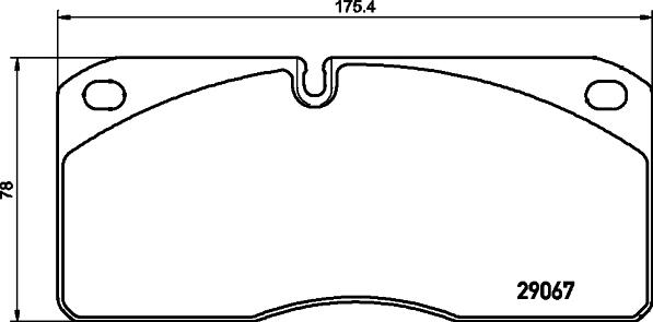 DON CVP019 - Тормозные колодки, дисковые, комплект autospares.lv