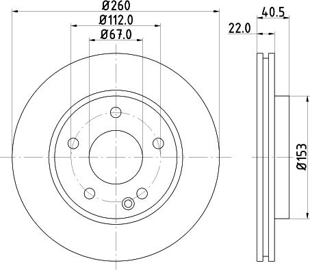 DON PCD11192 - Тормозной диск autospares.lv