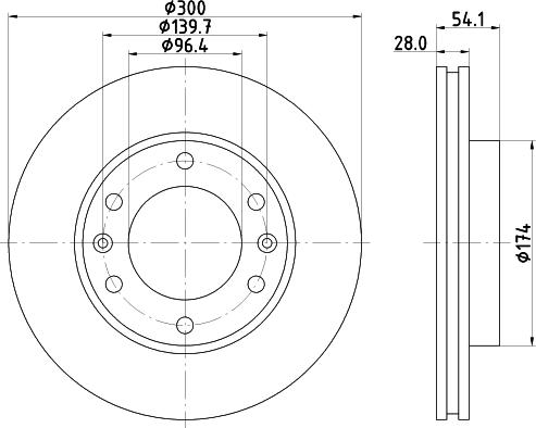 DON PCD20792 - Тормозной диск autospares.lv