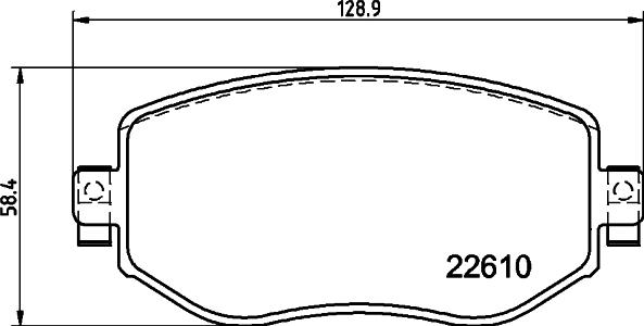 DON PCP1914 - Тормозные колодки, дисковые, комплект autospares.lv