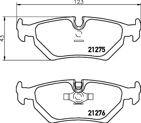 DON PCP1504 - Тормозные колодки, дисковые, комплект autospares.lv